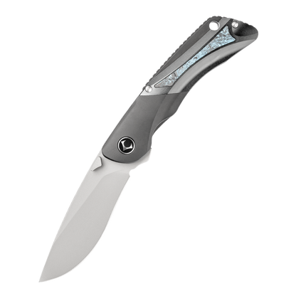 LAN Series Liner Lock Titanium Alloy Handle 154CM Steel 205mm Outdoor Knife