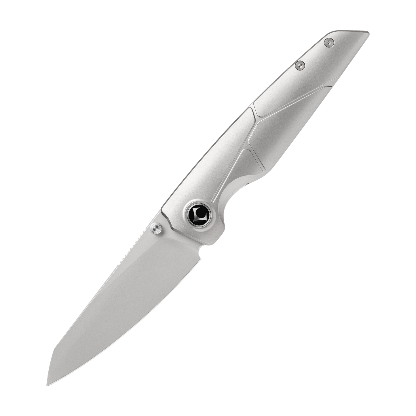 JIAN Series Liner Lock Titanium Alloy Handle Pearlescent Sandblasting VG10 Steel 205mm Outdoor Knife