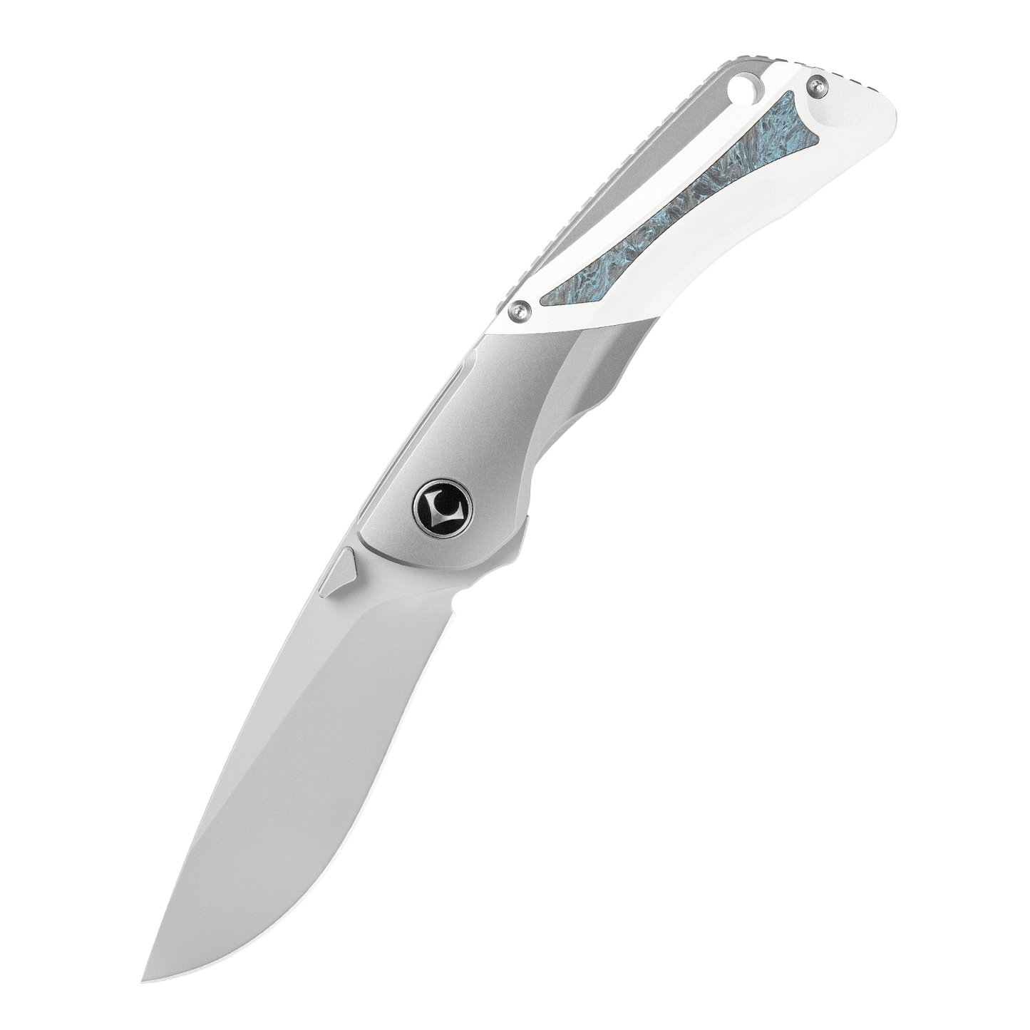 LAN Series Liner Lock Titanium Alloy Handle 154CM Steel 205mm Outdoor Knife