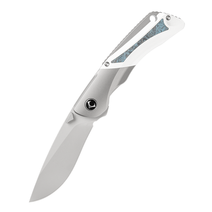LAN Series Liner Lock Titanium Alloy Handle 154CM Steel 205mm Outdoor Knife