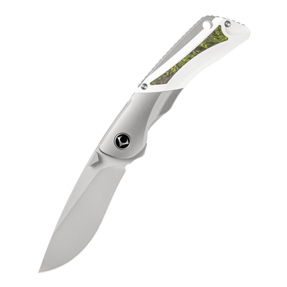 LAN Series Liner Lock Titanium Alloy Handle 154CM Steel 205mm Outdoor Knife