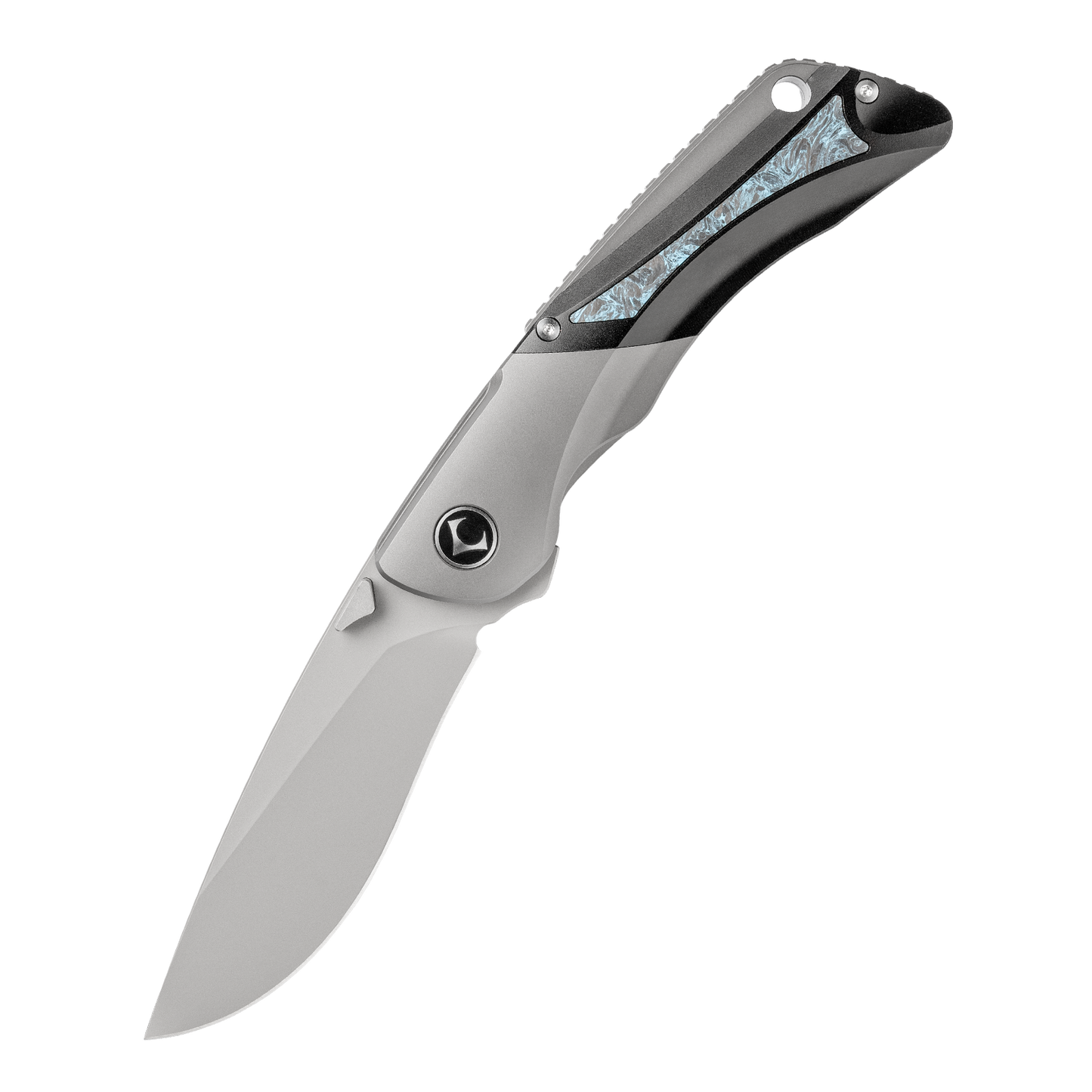 LAN Series Liner Lock Titanium Alloy Handle 154CM Steel 205mm Outdoor Knife