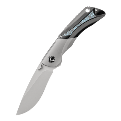 LAN Series Liner Lock Titanium Alloy Handle 154CM Steel 205mm Outdoor Knife