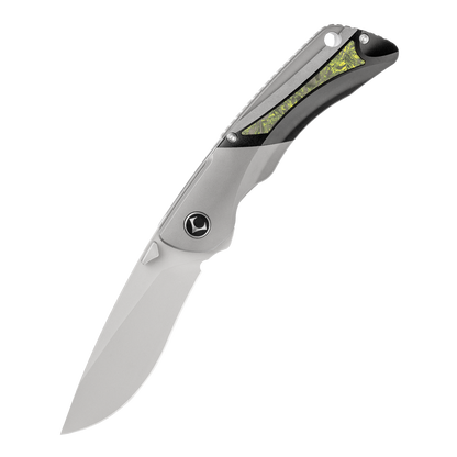 LAN Series Liner Lock Titanium Alloy Handle 154CM Steel 205mm Outdoor Knife